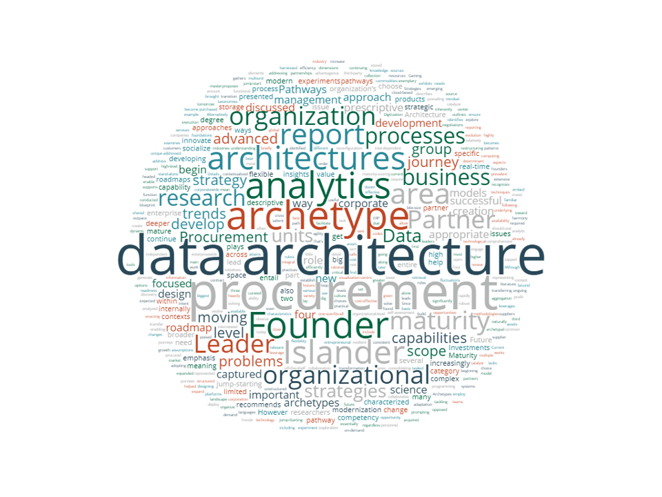 Data architecture - CAPS report