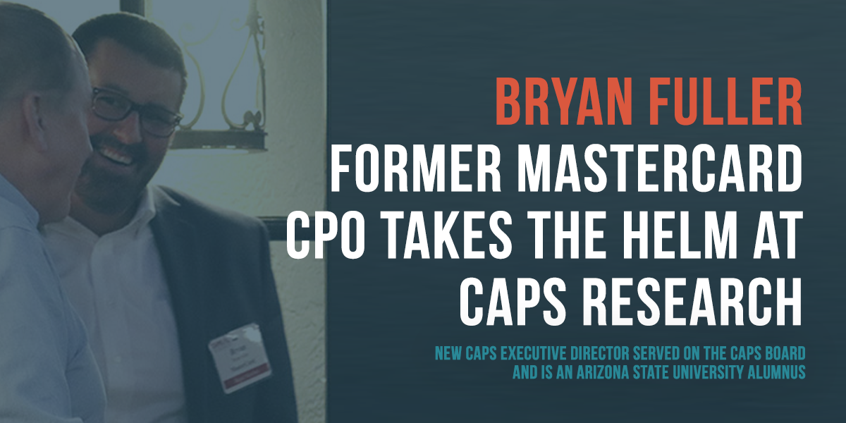 Bryan Fuller - new CAPS Executive Director - page banner