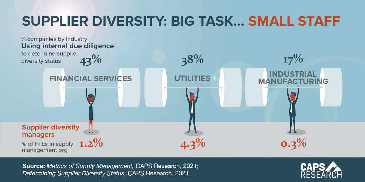 CAPS Infographic - Supplier Diversity 